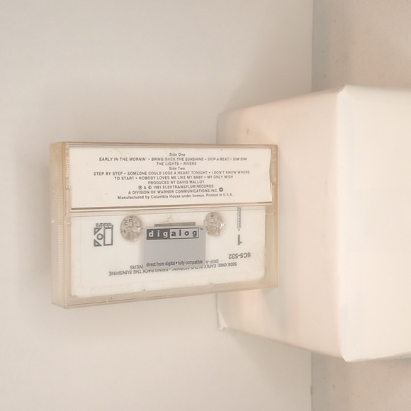 Eddie rabbitt step by step vintage cassette tape 1981 Elektra records - Picture 2 of 9